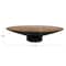 Hello Honey® 12" Round Acacia Wood Pedestal with Metal Base